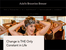 Tablet Screenshot of adellebrewer.com